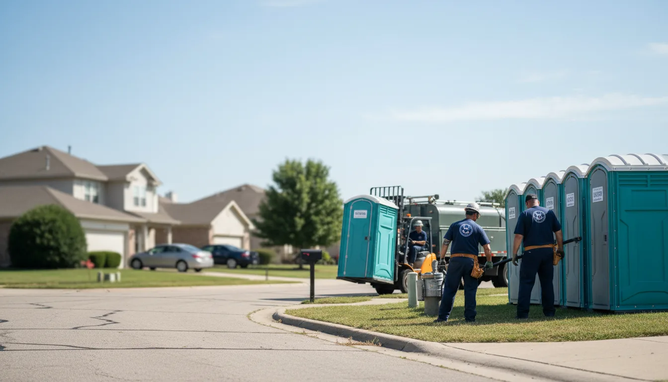 Porta Potty Rental in Darrouzett, TX near me